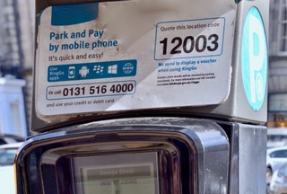 Edinburgh parking app