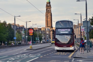 Edinburgh Greenways bus lanes