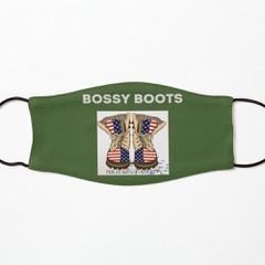 Military boots face mask